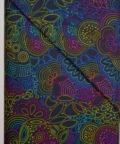 Night Rainbow Stitched