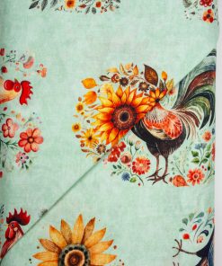 Roosters and Sunflowers