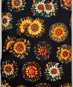 Sunflowers Black