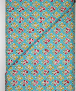 Farm Flowers Teal #110103