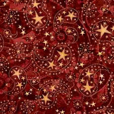1776- Paisley & Stars (Brick)