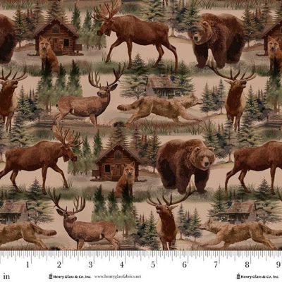 Majestic Mountainside// Animals & Cabins